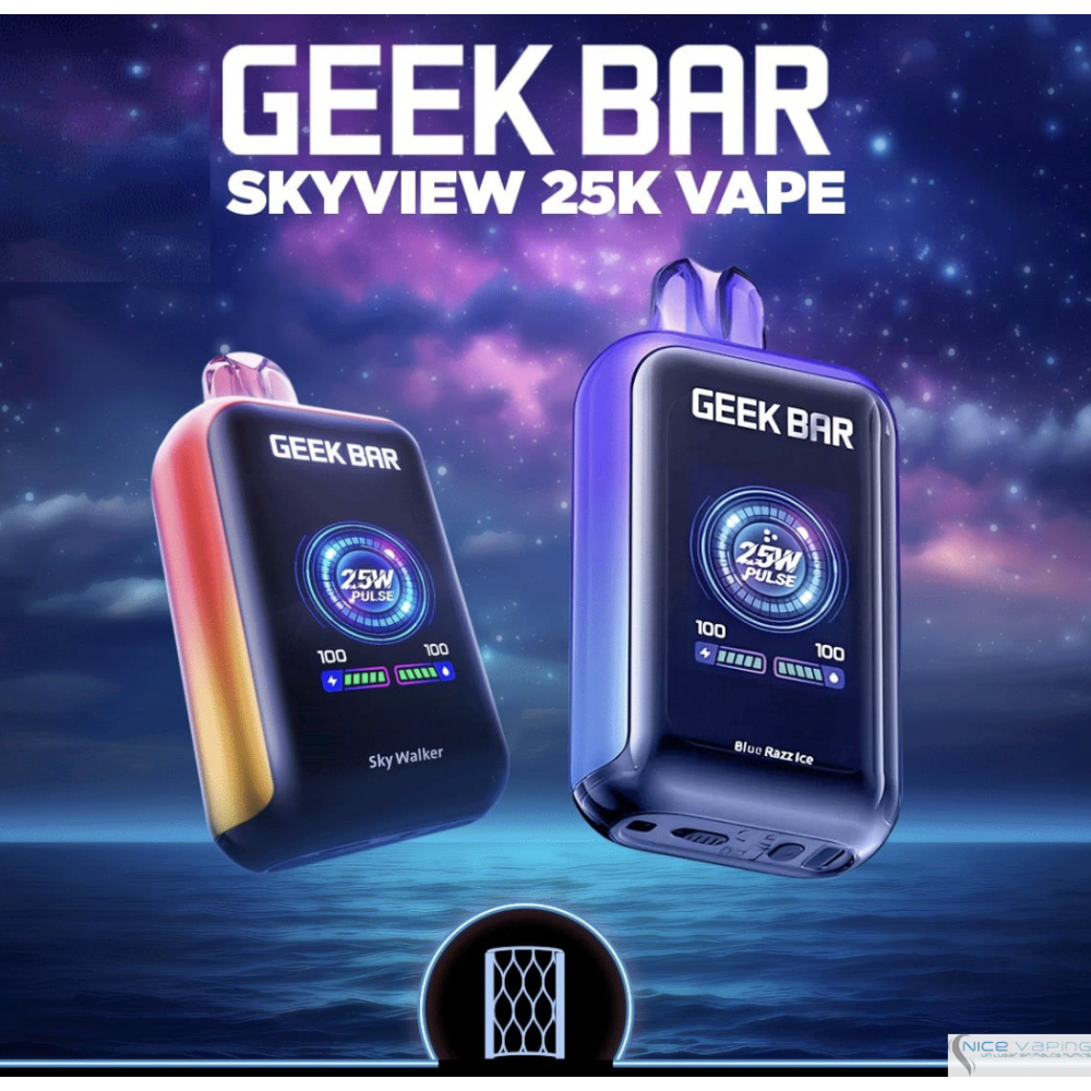 Geekbar Skyview 25,000 hits