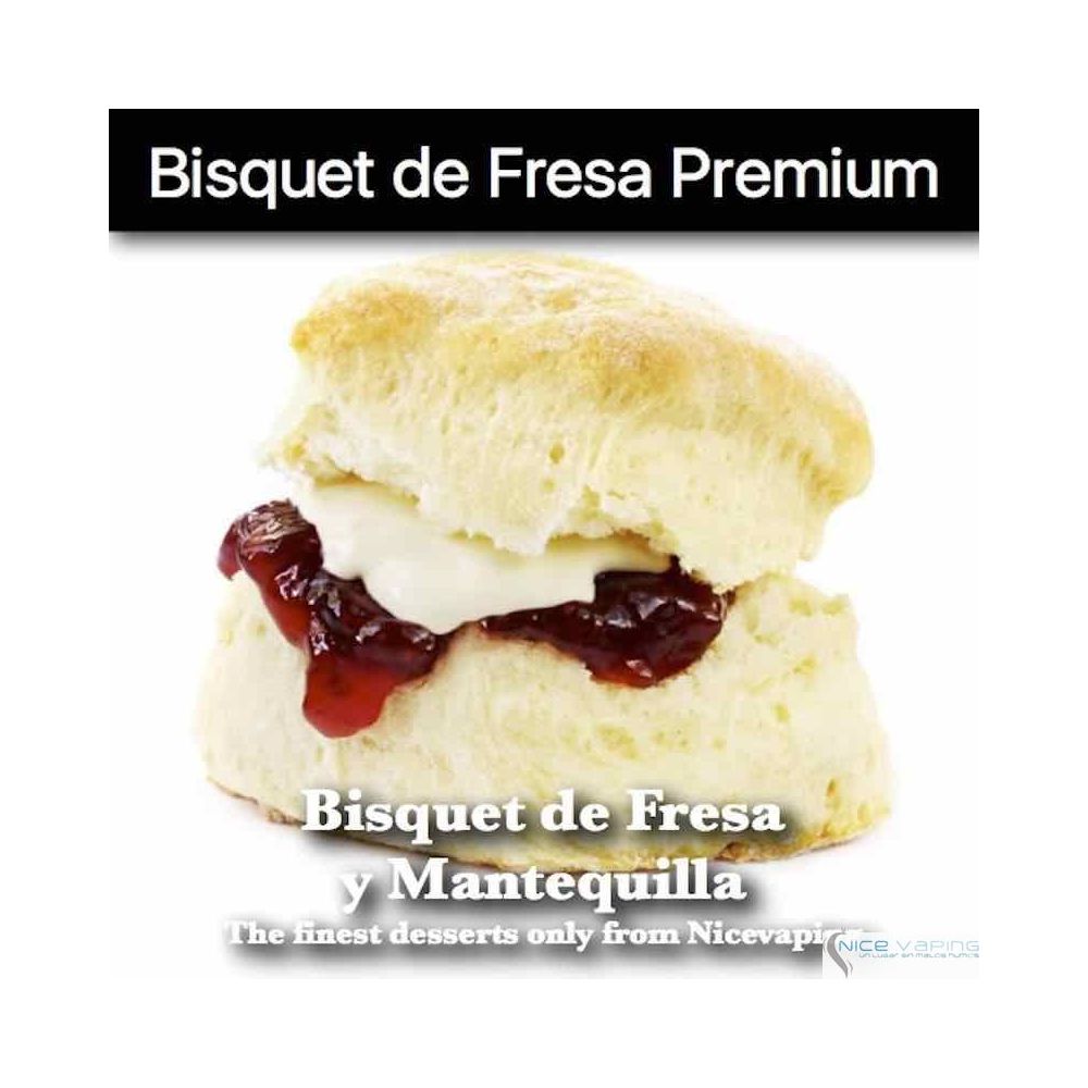 Bisquet con Fresa