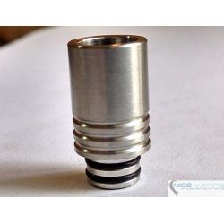 Drip Tip Muffler Brushed SS