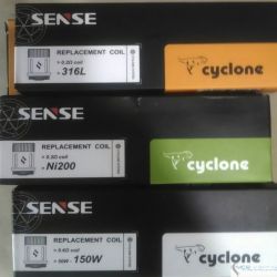 Sense Cyclone Coil Heads