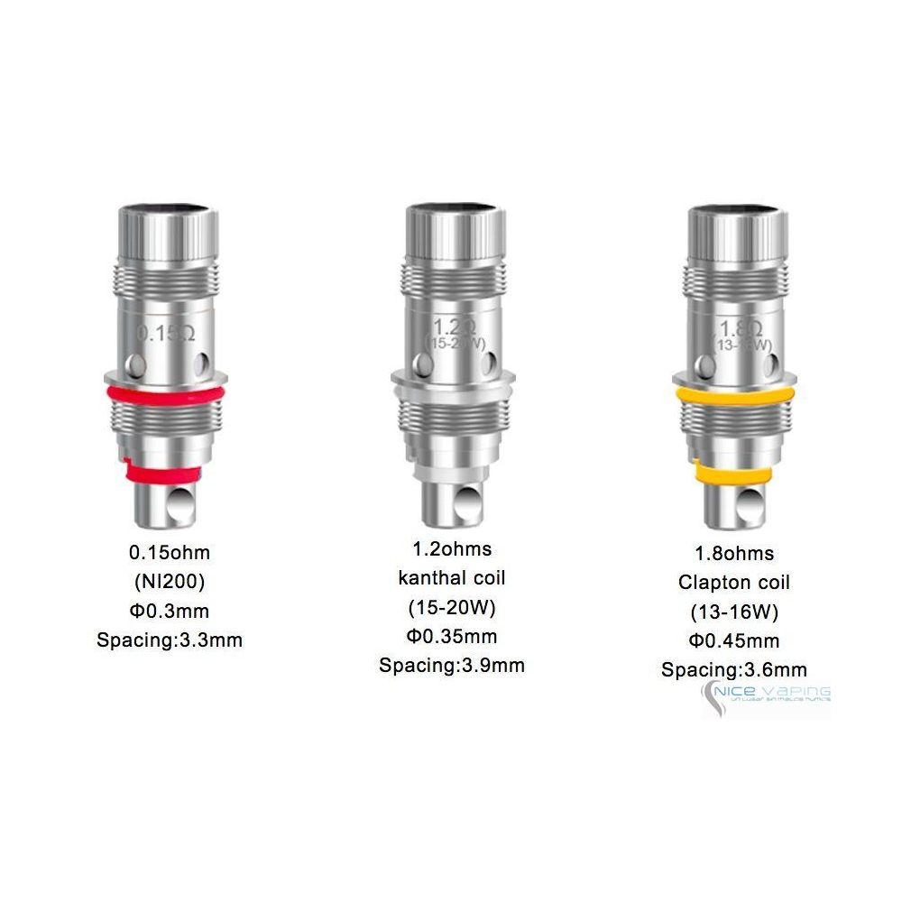 Resistencia Aspire Nautilus BVC 1.8 ohms