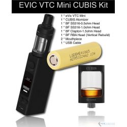 eVic VTC Mini CUBIS KIT 75W + BATERIa by Joyetech, Actualizable