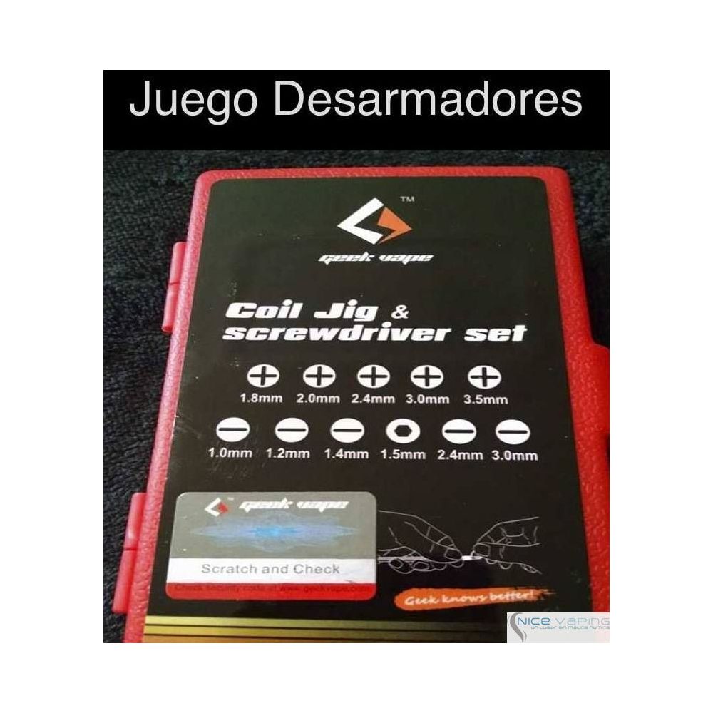 Juego Desarmadores