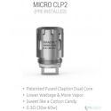 Resistencia SMOK TFV4 Micro CLP2, STC2 & RCA