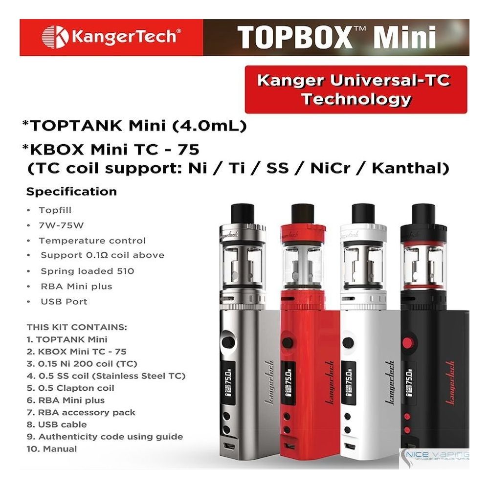 Kanger TopBox Nano 4 ml