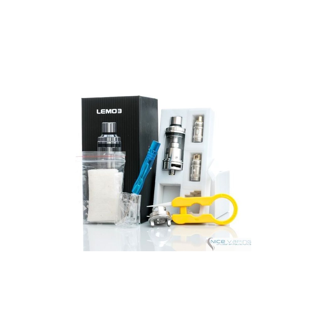 Lemo 3 RBA/RTA by Eleaf @4 ml, Acero