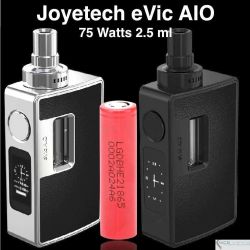 Joyetech eVic AIO Kit 75W, 2.5ml +  Battery