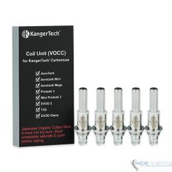 VOCC Kangertech Japanese Cotton Coil (Double coil) 1.8 Ohms- Protank