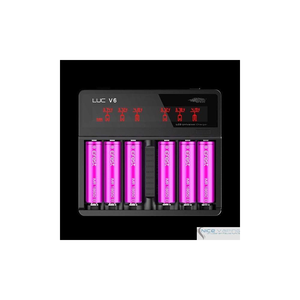 Efest LUC V6 LCD Multi-Function Charger