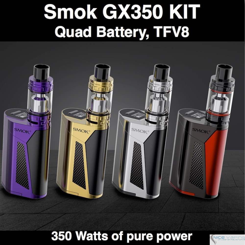 SMOK GX350 kit - 350W with TFV8 @5.5 ml