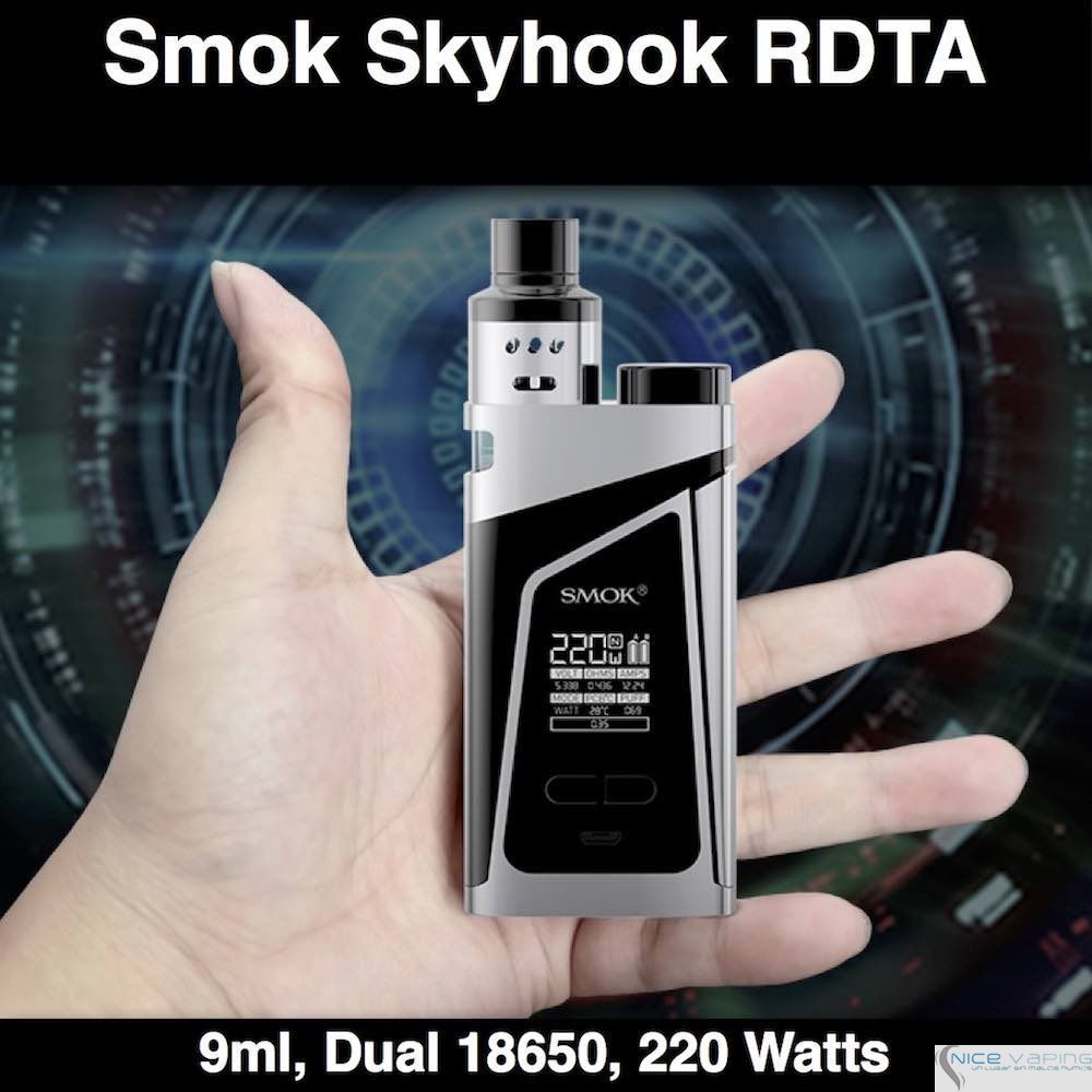 SMOK Skyhook RDTA Kit 220W @9ml