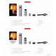 Smok Stick X8 kit @3,000 mah - TFV8 Big Baby X8 4.5 ml - Top Airlfow