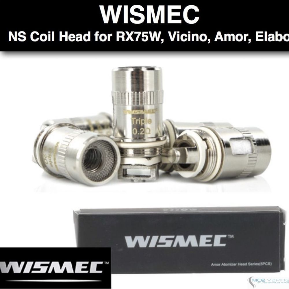 Resistencia Wismec NS para RX75, Armor Tank, RX mini, Elabo Tank, Predator 228 y Vicino Mod