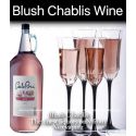 Blush Chablis Wine Premium