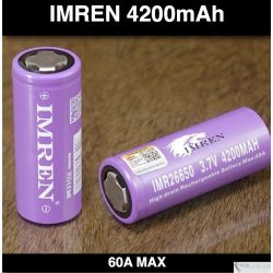 Efest IMR 26650 4200mah   60 Amp