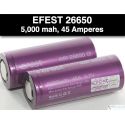 Efest IMR 26650 5000mah   45 Amp