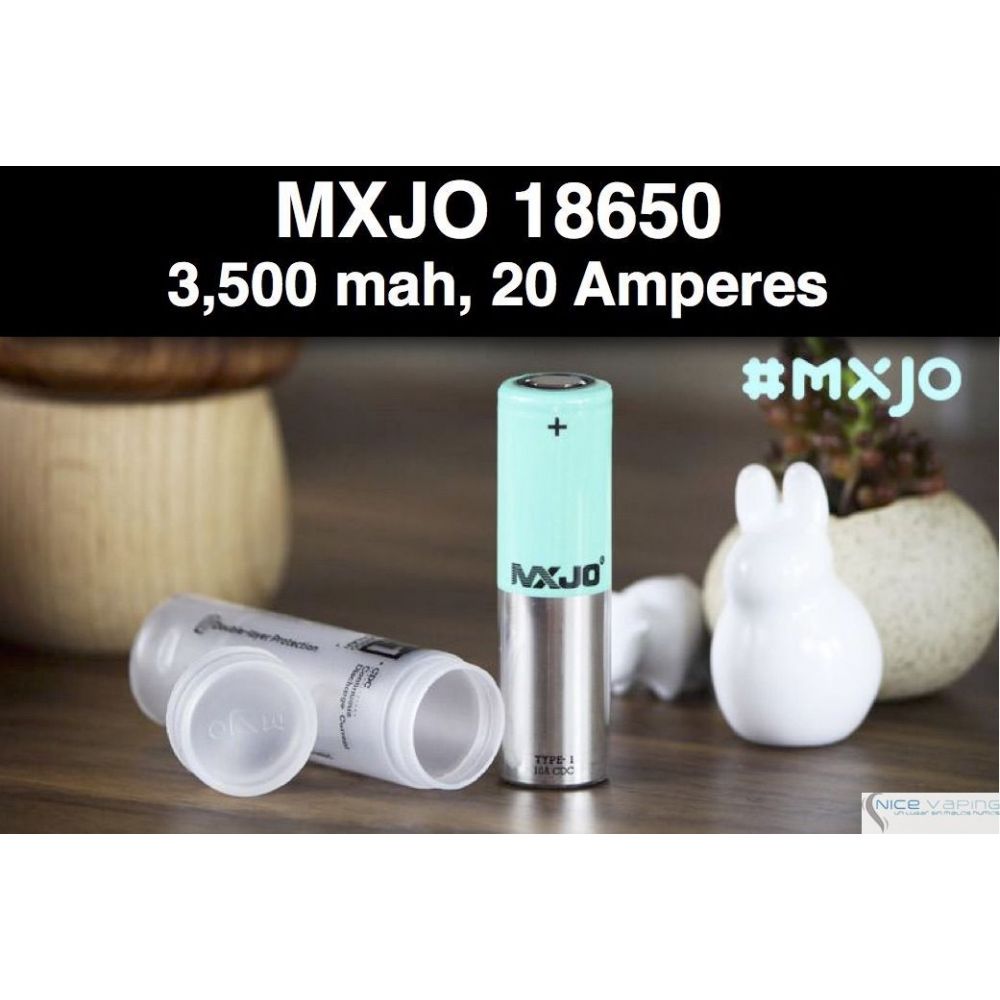 MXJO 18650 Flat Green 3500mah 20A