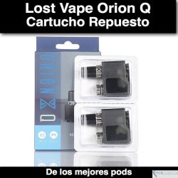 Cartucho  LOST VAPE ORION Q QUEST  1.0OHM 2ML