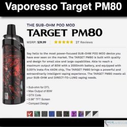 Vaporesso Target PM80 Kit